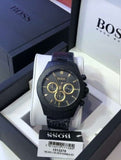  Shop Authentic Hugo Boss Ikon Black Dial Black Steel Strap Watch for Men - 1513278 - Luxxuri