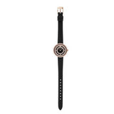  Shop Authentic Emporio Armani Rosa Two Hand Black Dial Black Leather Strap Watch For Women - AR11493 - Luxxuri