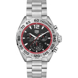  Shop Authentic Tag Heuer Formula 1 Chronograph Black Dial Silver Steel Strap Watch for Men - CAZ101Y.BA0842 - Luxxuri