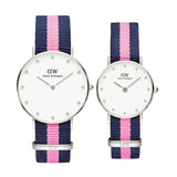  Shop Authentic Daniel Wellington Classy Winchester White Dial Two Tone NATO Strap Watch For Women - DW00100081 - Luxxuri