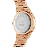  Shop Authentic Daniel Wellington Iconic Link Pink Dial Rose Gold Steel Strap Watch For Women - DW00100335 - Luxxuri