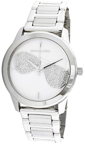  Shop Authentic Michael Kors Harman Analog Silver Dial Silver Steel Strap Watch For Women - MK3672 - Luxxuri