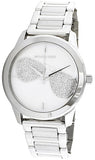  Shop Authentic Michael Kors Harman Analog Silver Dial Silver Steel Strap Watch For Women - MK3672 - Luxxuri