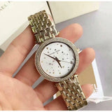  Shop Authentic Michael Kors Darci White Dial Gold Steel Strap Watch for Women - MK3727 - Luxxuri