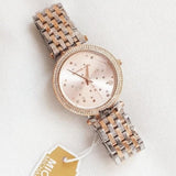  Shop Authentic Michael Kors Darci Rose Gold Dial Two Tone Steel Strap Watch for Women - MK3726 - Luxxuri