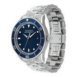 Shop Authentic Movado Heritage Calendoplan Blue Dial Silver Steel Strap Watch For Men - 3650094 - Luxxuri