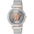  Shop Authentic Versace Palazzo Empire Silver Dial Silver Mesh Bracelet Watch for Women - VEDV00419 - Luxxuri