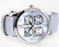  Shop Authentic Gucci G Timeless Quartz Mother of Pearl Dial Blue Leather Strap Watch For Women - YA1264124 - Luxxuri