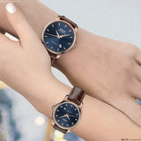  Shop Authentic Mido Baroncelli III Automatic Blue Dial Brown Leather Strap Watch For Men - M8600.3.15.8 - Luxxuri