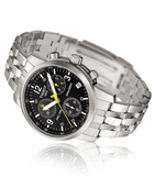 Shop Authentic Tissot T Sport PRC200 Chronograph Black Dial Silver Steel Strap Watch for Men - T17.1.586.52 - Luxxuri