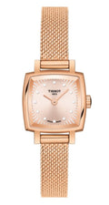  Shop Authentic Tissot Lovely Square Lady Quartz Rose Gold Dial Rose Gold Mesh Bracelet Watch For Women - T058.109.33.456.00 - Luxxuri