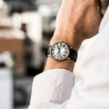  Shop Authentic Tissot Carson Premium Silver Dial Black Leather Strap Watch For Men - T122.410.16.033.00 - Luxxuri