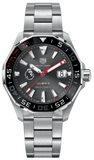  Shop Authentic Tag Heuer Aquaracer Calibre 5 Premiere League Edition Black Dial Silver Stainless Steel Watch for Men - WAY201D.BA0927 - Luxxuri