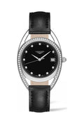  Shop Authentic Longines Equestrian Arche Quartz Diamond Black Dial Watch for Women - L6.136.0.57.0 - Luxxuri