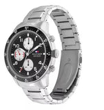  Shop Authentic Tommy Hilfiger Jimmy Multifunction Black Dial Silver Steel Strap Watch For Men  - 1791950 - Luxxuri