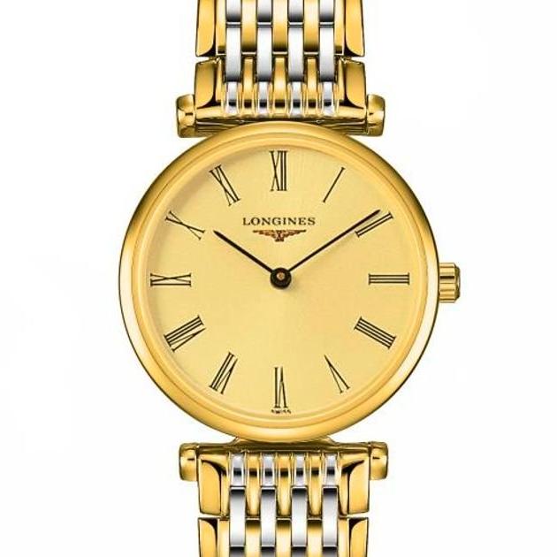  Shop Authentic Longines La Grande Classique de Longines Gold Dial Two Tone Steel Strap Watch for Women - L4.209.2.31.7 - Luxxuri