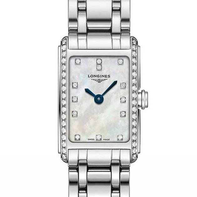  Shop Authentic Longines Dolcevita Diamonds Mother of Pearl Dial Silver Steel Strap Watch for Women - L5.258.0.87.6 - Luxxuri
