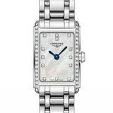  Shop Authentic Longines Dolcevita Diamonds Mother of Pearl Dial Silver Steel Strap Watch for Women - L5.258.0.87.6 - Luxxuri