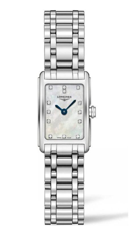  Shop Authentic Longines Dolcevita Diamonds Mother of Pearl Dial Silver Steel Strap Watch for Women - L5.258.4.87.6 - Luxxuri