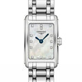  Shop Authentic Longines Dolcevita Diamonds Mother of Pearl Dial Silver Steel Strap Watch for Women - L5.258.4.87.6 - Luxxuri