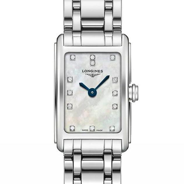  Shop Authentic Longines Dolcevita Diamonds Mother of Pearl Dial Silver Steel Strap Watch for Women - L5.258.4.87.6 - Luxxuri