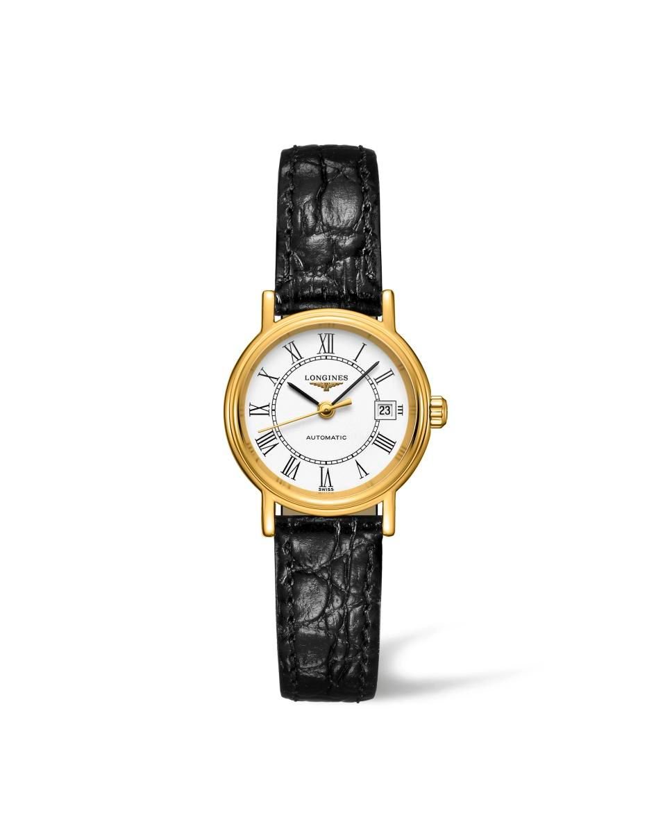  Shop Authentic Longines Presence Automatic White Dial Black Watch for Women - L4.321.2.11.2 - Luxxuri