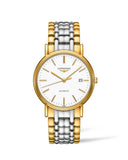  Shop Authentic Longines Presence 38.5mm Automatic White Dial Two Tone Steel Strap Watch for Men - L4.921.2.12.7 - Luxxuri