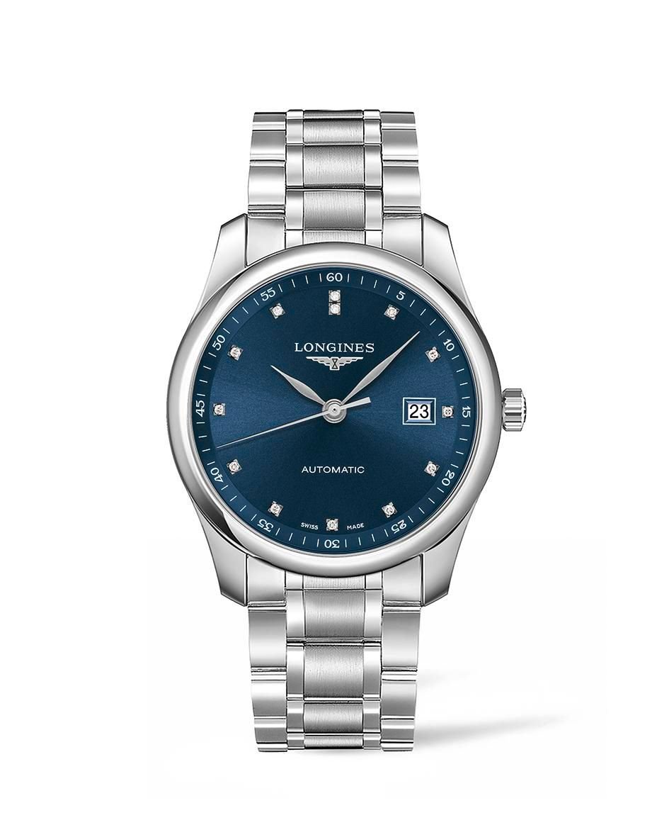  Shop Authentic Longines Master Collection Automatic 40mm Blue Dial Silver Steel Strap Watch for Men - L2.793.4.97.6 - Luxxuri