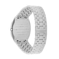  Shop Authentic Gucci 25H Quartz Diamonds Silver Dial Silver Steel Strap Watch for Women - YA163401 - Luxxuri