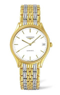  Shop Authentic Longines Lyre Quartz White Dial Gold Stainless Steel Watch for Women - L4.859.2.12.7 - Luxxuri
