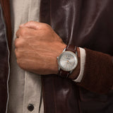  Shop Authentic Breitling Navitimer Automatic 41 White Dial Brown Leather Strap Watch for Men - A17326211G1P2 - Luxxuri