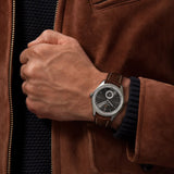  Shop Authentic Breitling Premier Automatic 40mm Grey Dial Brown Leather Strap Watch for Men - A37340351B1P2 - Luxxuri