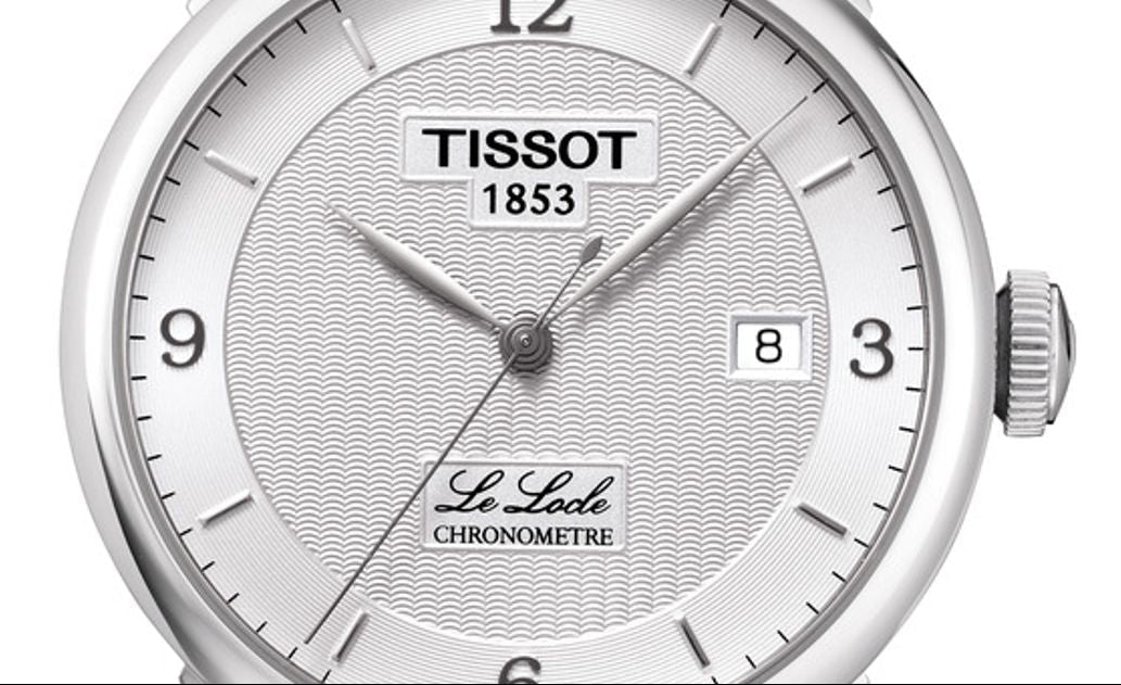 Tissot Le Locle Automatic Cosc White Dial Silver Steel Strap Watch For Men - T006.408.11.037.00