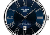  Shop Authentic Tissot Carson Premium Powermatic 80 Blue Dial Blue Leather Strap Watch For Men - T122.407.16.043.00 - Luxxuri