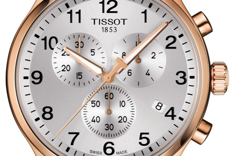  Shop Authentic Tissot Chrono XL Classic Silver Dial Brown Leather Strap Watch For Men - T116.617.36.037.00 - Luxxuri