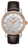  Shop Authentic Tissot Bridgeport Lady White Dial Brown Leather Strap Watch For Women - T097.010.26.118.00 - Luxxuri