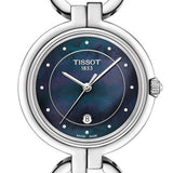  Shop Authentic Tissot T Lady Flamingo Mother of Pearl Blue Dial Silver Steel Strap Watch for Women - T094.210.11.126.00 - Luxxuri