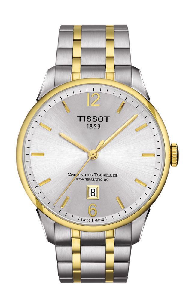  Shop Authentic Tissot Chemin Des Tourelles Powermatic 80 Silver Dial Two Tone Steel Strap Watch For Men - T099.407.22.038.00 - Luxxuri
