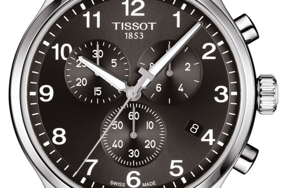  Shop Authentic Tissot Chrono XL Classic Black Dial Black Leather Strap Watch For Men - T116.617.16.057.00 - Luxxuri