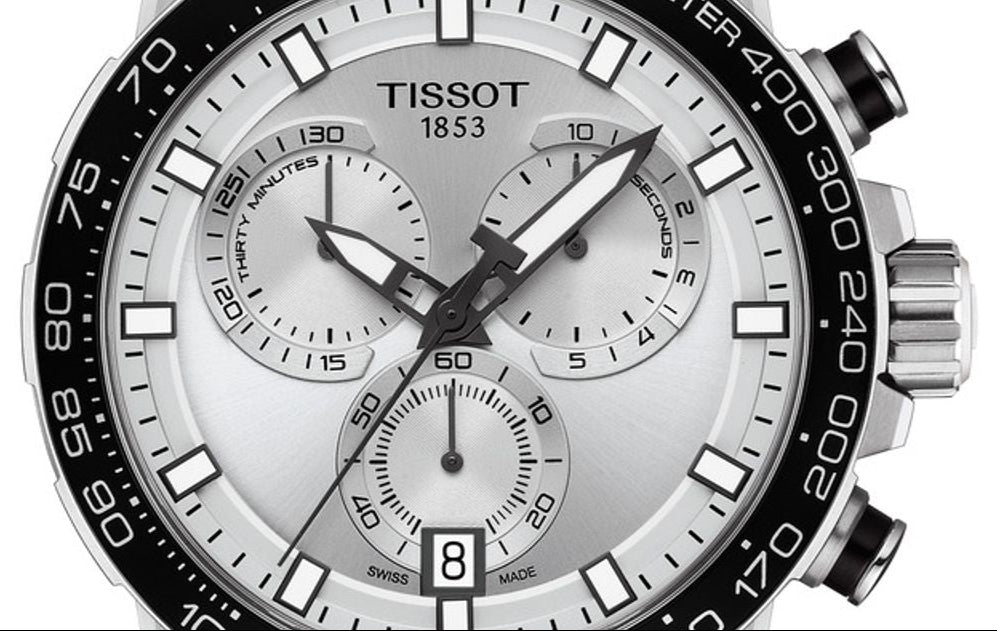  Shop Authentic Tissot Supersport Chrono Silver Dial Brown Leather Strap Watch for Men - T125.617.16.031.00 - Luxxuri