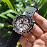  Shop Authentic Tissot T Race Chronograph White Dial Black Rubber Strap Watch For Men - T141.417.17.011.00 - Luxxuri