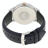  Shop Authentic Emporio Armani Renato Analog Blue Dial Blue Leather Strap Watch For Men - AR11188 - Luxxuri