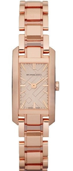  Shop Authentic Burberry Heritage Rose Gold Dial Rose Gold Steel Strap Watch For Women - BU9602 - Luxxuri