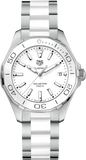  Shop Authentic Tag Heuer Aquaracer Quartz White Dial Two Tone Steel Strap Watch Women - WAY131B.BA0914 - Luxxuri