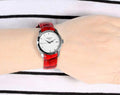  Shop Authentic Tissot Couturier White Dial Red Leather Watch For Women - T035.210.16.011.01 - Luxxuri