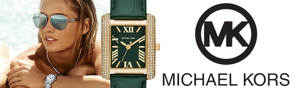  Shop Authentic Michael Kors Emery Quartz Diamonds Green Dial Green Leather Strap Watch For Women - MK4697 - Luxxuri