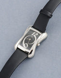 Shop Authentic Maurice Lacroix Fiaba Black Dial with Diamonds Black Leather Strap Watch for Women - DV5012-SD531-350 - Luxxuri