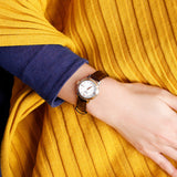  Shop Authentic Tissot Bridgeport Lady White Dial Brown Leather Strap Watch For Women - T097.010.26.118.00 - Luxxuri