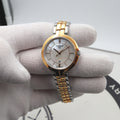  Shop Authentic Tissot T Lady Flamingo Mother of Pearl White Dial Two Tone Steel Strap Watch For Women - T094.210.22.111.00 - Luxxuri