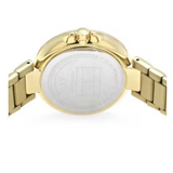  Shop Authentic Tommy Hilfiger Angela White Dial Gold Steel Strap Watch for Women - 1782128 - Luxxuri